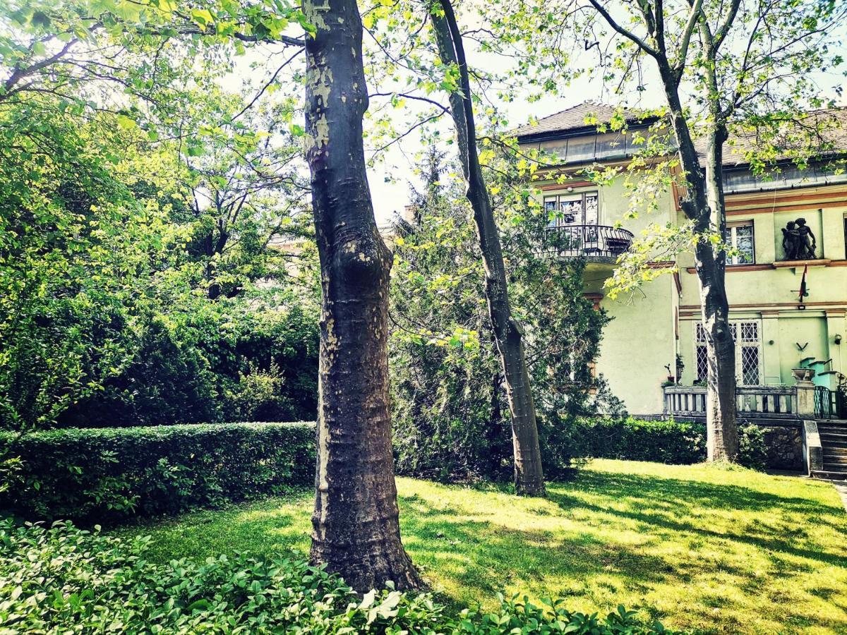 Flat In Historic Villa With Your Own Private Garden, Near City Park Budapešť Exteriér fotografie